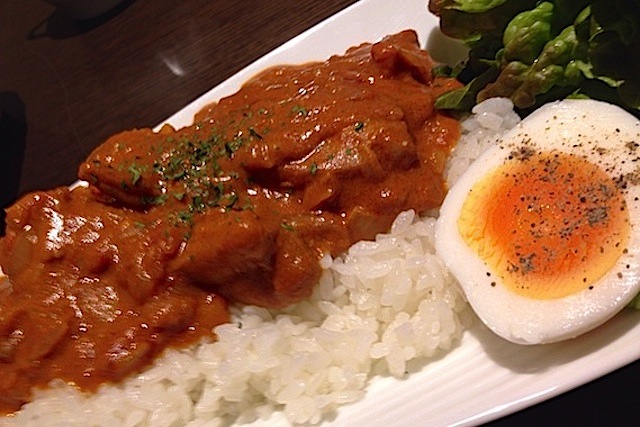 今日はカレーです