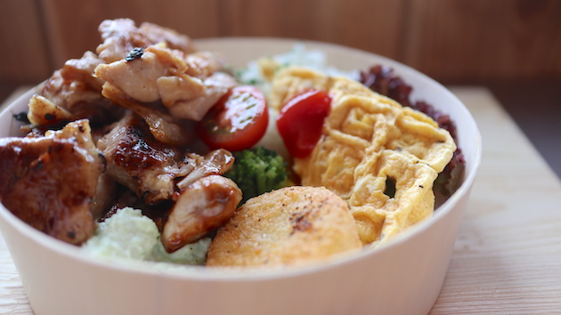 今日は日替わりわっぱのお弁当プレートです