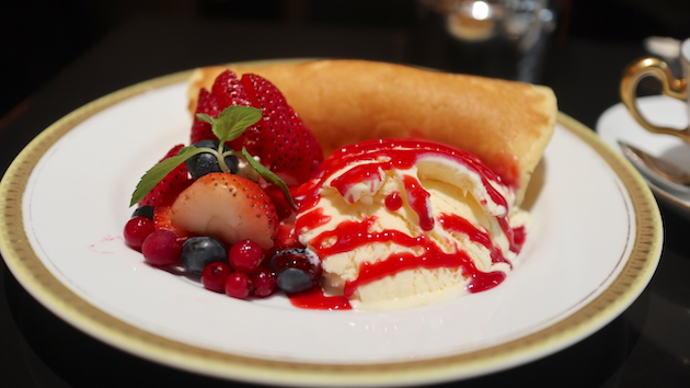 今日はベリークレープです