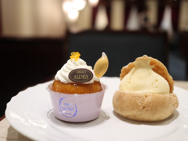 今日はサバランです