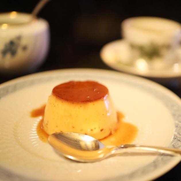 今日はプリンです