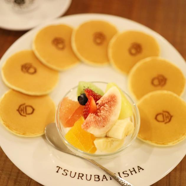今日はフルーツミニパンケーキです