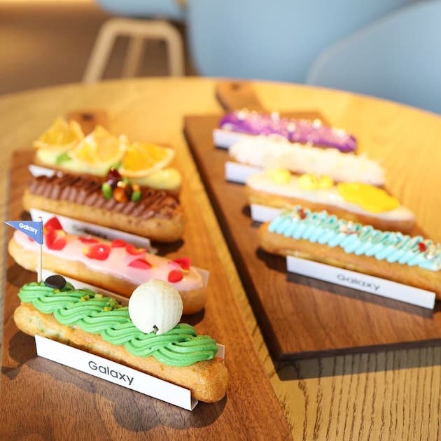 今日はエクレアです