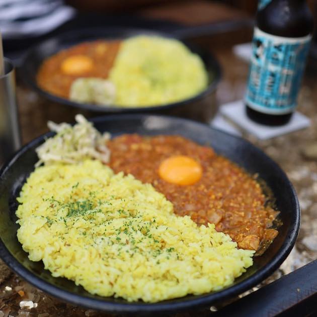 今日は天空カレーです