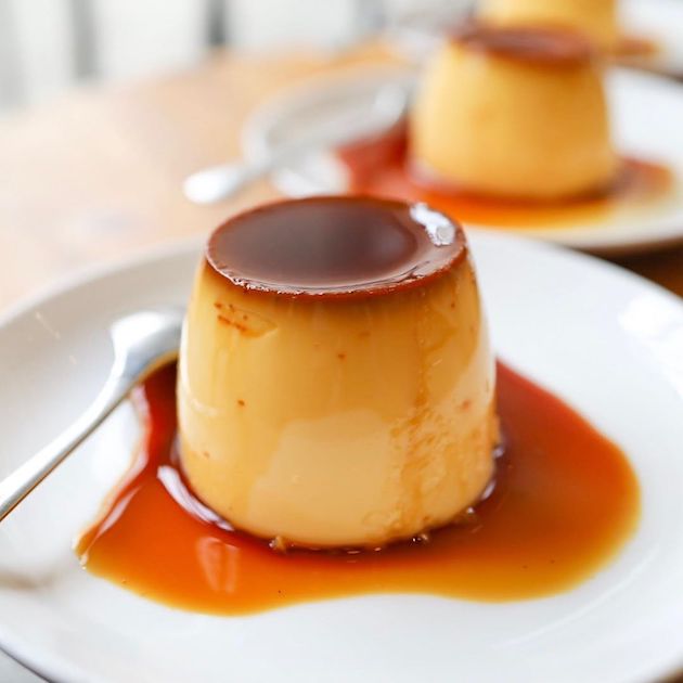 今日はプリンです