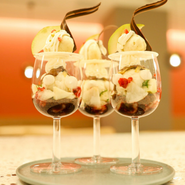 今日はフルーツコースです