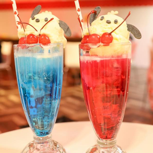 今日はポチャッコのBE MY ICE CREAMソーダです