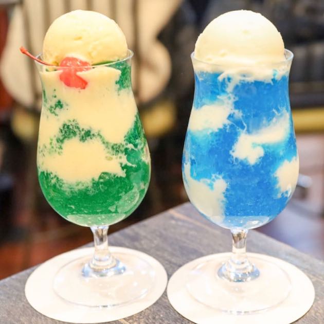 今日はフルクリームソーダです