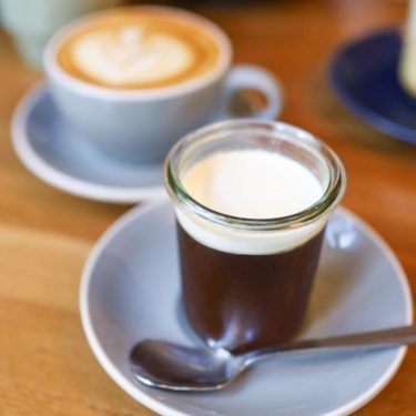 今日はコーヒーゼリーです
