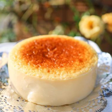 今日はバスクチーズケーキです