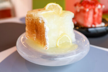 今日は苺のショートケーキかき氷です