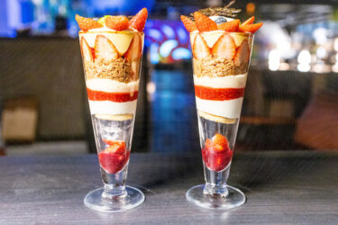 今日はルージュ・ルージュパフェです