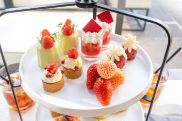 今日はStrawberry&Pistachio afternoonteaです