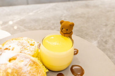 今日はトリュフスフレパンケーキです