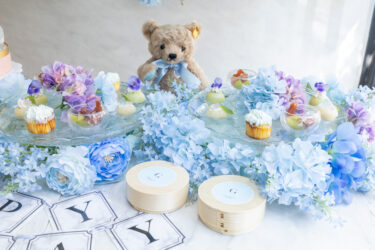 今日はTeddy Ginger in BLUE BOXです