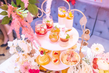 今日はAutumn fruits & ｍaron afternoon teaです