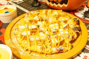 今日はハロウィン限定メニューてす