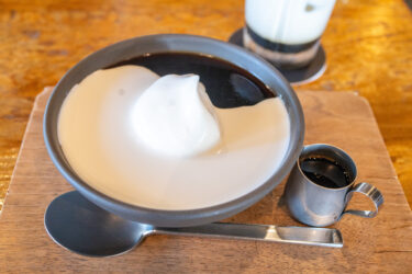 今日は珈琲ゼリーです