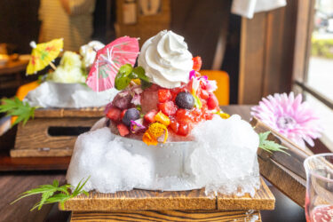 今日は苺ベリーかま氷です