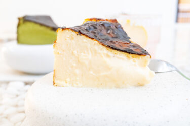 今日はmelting basque cheesecakeです