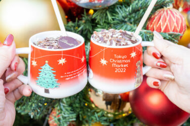 今日はクリスマス メルティ ホットショコラドリンクです