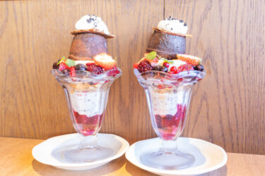 今日は魅惑のフォンダンショコラパフェです