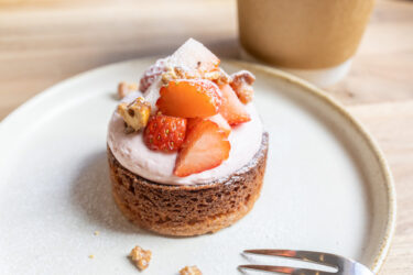 今日はStrawberry Cheese Tarteです