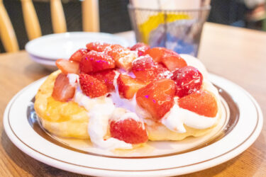 今日はさくらパンケーキです