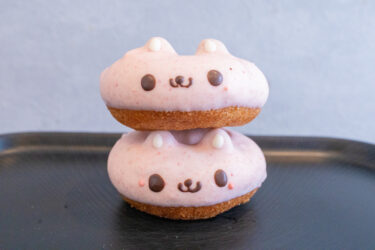 今日はどうぶつドーナツです