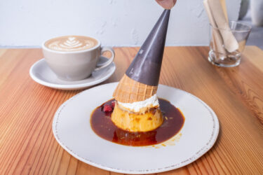 今日はプリンです