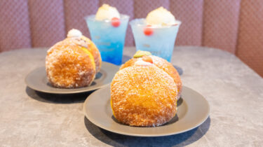 今日は生ドーナツです