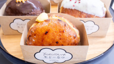 今日は生ドーナツです