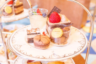今日はアフタヌーンティーセット～チョコレート～です