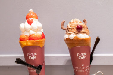 今日はサンタクレープです