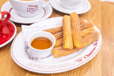 今日はチュロスセットです