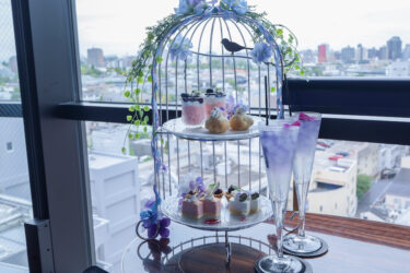 今日は紫陽花 Lover アフタヌーンティーです