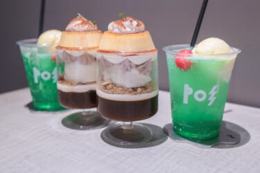 今日はティラミス風プリンパフェです