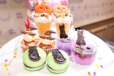 今日はHappy Halloween!アフタヌーンティーセットです